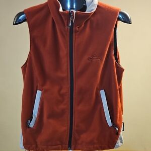 Team Realtree Rust and Gray Men's Windstopper Vest